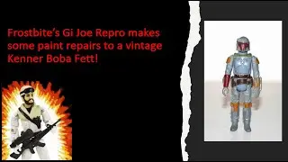 How to fix paint on a vintage Kenner Star Wars Boba Fett!