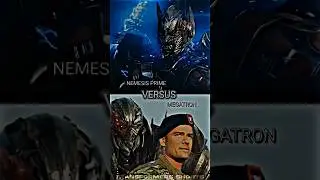 Nemesis Prime (Tlk) vs Megatron (Tlk) #shorts #transformers