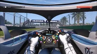 F1 2018 - Williams FW41 - Test Drive Gameplay (PC HD) [1080p60FPS]