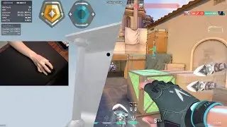 day 33 of 10 mins of kovaaks + val gold/plat ranked gameplay