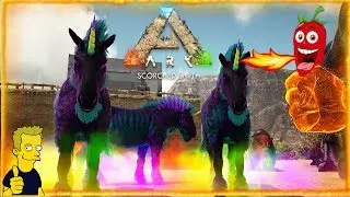 FABLED UNICORN TAMES!! ARK: Survival Evolved Scorched Earth The hot one with Added Spice EP19