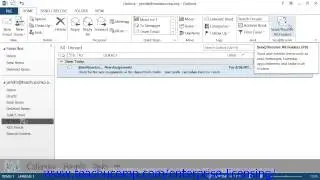 Учебное пособие по Microsoft Office Outlook. Папка &laquo;Исходящие&raquo; 5.1. Обучение групп сотрудников.