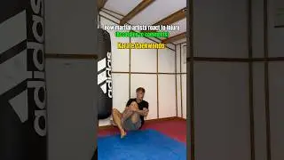 How martial artists react to injury&hellip;