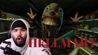CRAZY HELLMART ENDING | FULL GAME ALL ENDINGS