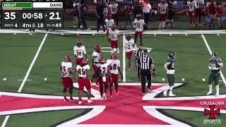 SJ Football vs. Aldine Davis | Crusader Sports Network