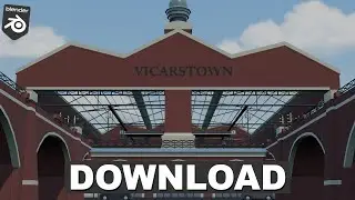 Vicarstown Station Map Download | Blender Animation