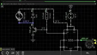 #electronics - 555 IC based 12vdc motor speed controller 2022