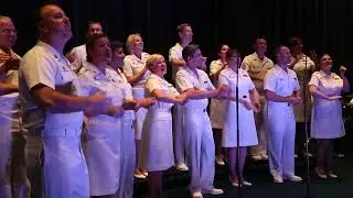 US Navy Band Sea Chanters Chorus - The B-52's 