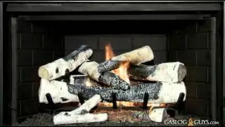 Fire Gear Old Man Birch Vented Gas Log Set