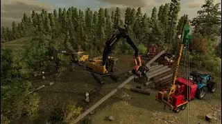 FS22 - Silverrun Forest 019 - Logging