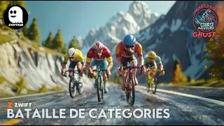 [ZWIFT] Course Poursuite - GROSSE erreur qui me coûte cher - Three Musketeers 27km 168d+