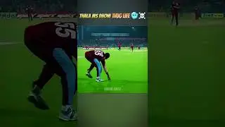Ms dhoni thug life 🥶 #cricket #msdhoni #shorts