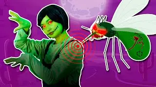 Zombie Mosquito, Zombie Itchy Itchy Song & More kids songs | Hi Honey Kids