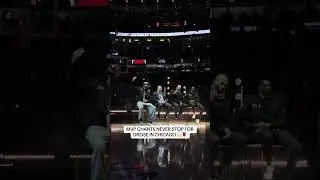 MVP chants for Derrick Rose during his jersey retirement 🙌