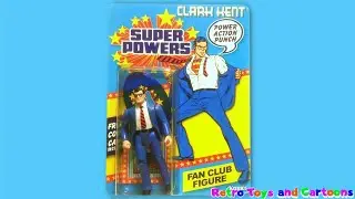 Super Powers Collection Clark Kent Kenner Commercial Retro Toys and Cartoons