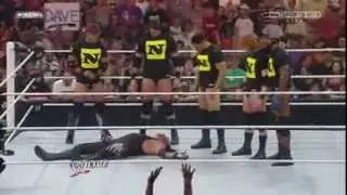 Nexus Attack Undertaker On Raw