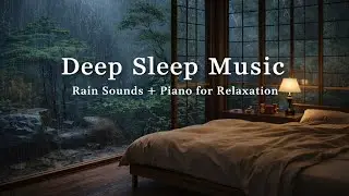 FALL INTO SLEEP INSTANTLY - Relaxing Sleep Music + Insomnia | Rain Sounds for Stress Relief, Anxiety