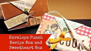 Envelope Punch Board Box for Valentines Day