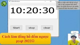 B42: C&aacute;ch l&agrave;m đồng hồ đếm ngược, Qtimer 2022 