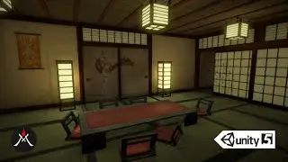 3D Game Asset: Japanese Room Kit Unity5