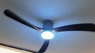 Modern Wood 6-speed Reverse Frequency Fan Light