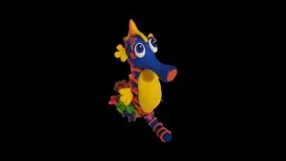 Clayworld's Seahorse