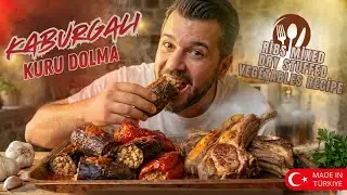 Meşhur Kaburgalı Kuru Dolma | Ribs Mixed Dry Stuffed Vegetables Recipe