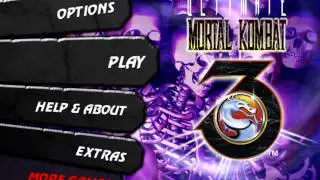 Ultimate Mortal Kombat 3 - Apple iOS - Title Screen
