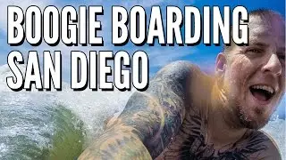 Boogie Boarding in San Diego // VLOG