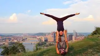 Doe-Rae and Tangent Acro Across the Burgh!