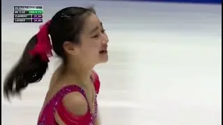 Mana Kawabe - 2020 World Junior Figure Skating Championships - short program 