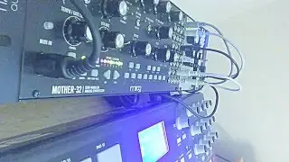 Moog Mother 32 and Mutable Instruments Rings Demonstration