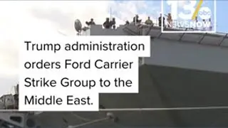 Ford Carrier Strike Group ordered to the Middle East