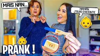 PRANK : MAMAN JE SUIS ENCEINTE.. et tu l'adoptes... 🤭elle est choquée