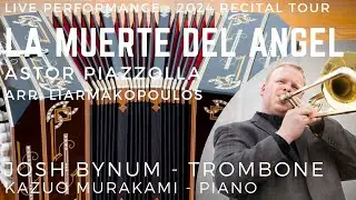Astor Piazzolla - La Muerte del Angel | Josh Bynum & Kazuo Murakami