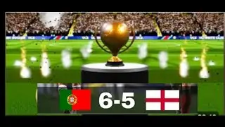 Portugal vs england worldcup final match#football The best team#Dls 25