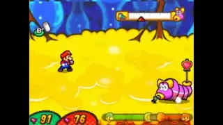 Mario and Luigi bowser's inside story the 2nd Durmite fight stache only with challenge medal