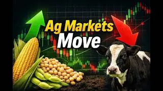 🌽 Corn & Soybeans Bounce Back | Wheat Mixed, Cattle Rally | Market Recap