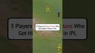 5 Players of Gujarat Titans Who Got Highest Salary in IPL