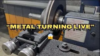 Lathe Machine Turning Process | How Lathe Turning Works Step by Step