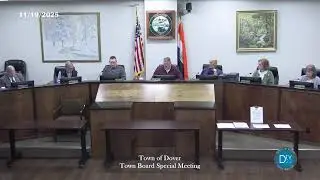 Town of Dover - Town Board Meeting 11/19/2025