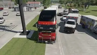 AMERICAN TRUCK SIMULATOR LOUISIANA DLC - FREIGHTLINER ARGOSY DD60 600HP - 4K60 #ats  #trucking