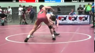 Men 132 - Joe King vs. Jason Chavez