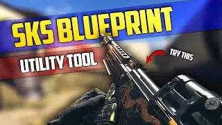 The Best Sniper Blueprint - SKS Utility Tool: Modern Warfare Gameplay (No Commentary)