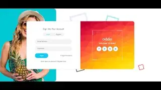 Login and Register Form HTML5 Template - 2