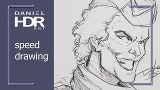 Speed Drawing - Captain Boomerang [Suicide Squad] ❖ Daniel HDR Art