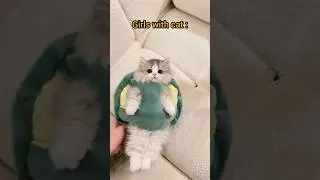 girls with cat vs boys with cat 🥲😂... #cute #cat #like #subscribe #islamicmeow #shorts