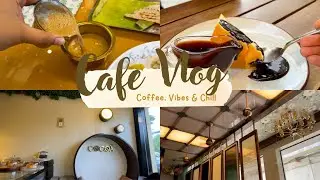 Cafe Vlog | Dosa + Filter Coffee + San Sebastian Cheesecake | Cafe Hopping Adventures ☕🍰