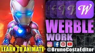 🎞WERBLE APP &bull; CUTE IRON MAN MARK 50 - ANIMATED PHOTO