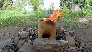 Relaxing Campfire Ambience | Uinta-Wasatch-Cache National Forest | Summer Camping in Utah (no sound)